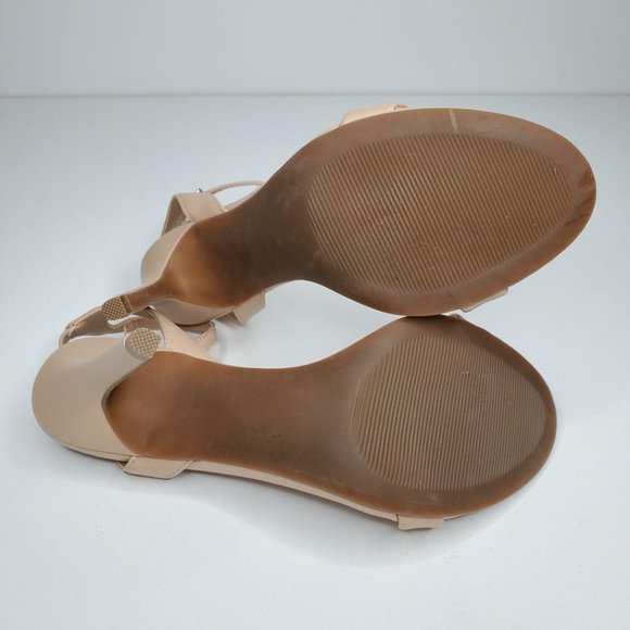 Abound Baxter Ankle Strap Sandal Heels Neutral Tan - Picture 6 of 10